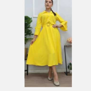 VESTIDO ZARIA AMARILLO